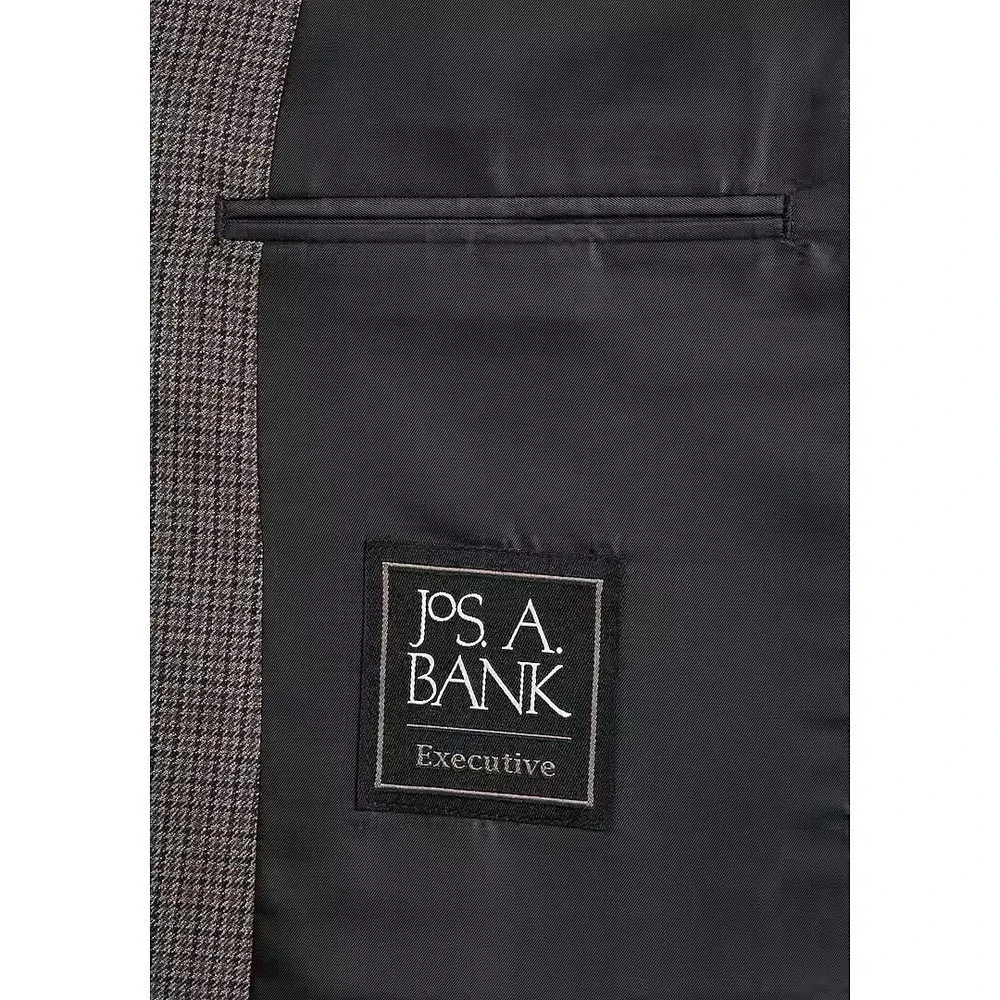 Jos A Bank‎ Mens Blazer 42R Traditional Fit Check Sportcoat D040214